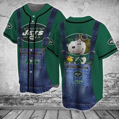 Special NFL New York Jets Baseball Jersey Cute Gift For Boyfriend