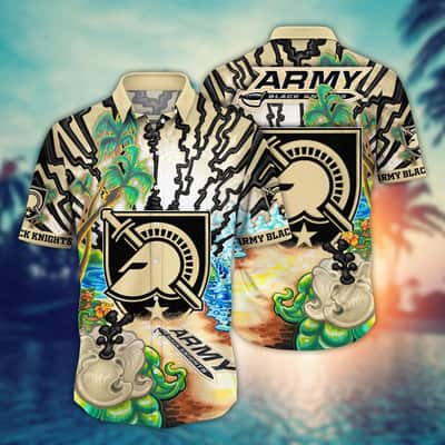 Stylish Aloha Army Black Knights NCAA Hawaiian Shirt Beach Gift For Boyfriend