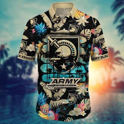 Summer Aloha NCAA Army Black Knights Hawaiian Shirt Tropical Fruits Gift For Friends
