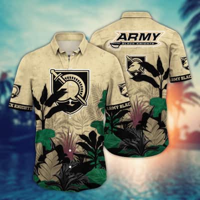 Classic Aloha NCAA Army Black Knights Hawaiian Shirt Best Beach Gift For Dad