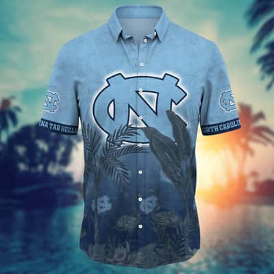Cool Aloha North Carolina Tar Heels NCAA Hawaiian Shirt Best Gift For Beach Trip