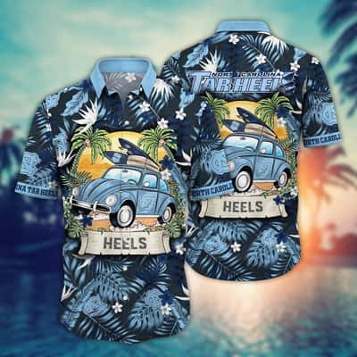 Summer Aloha NCAA North Carolina Tar Heels Hawaiian Shirt Gift For Cool Dad