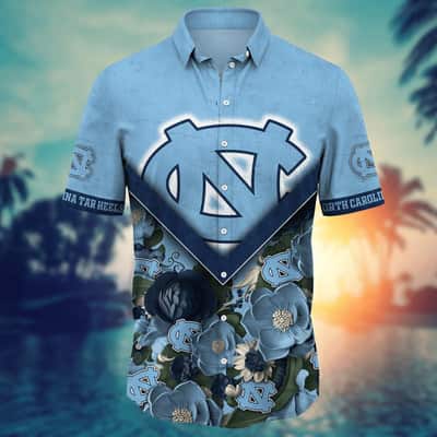 NCAA North Carolina Tar Heels Hawaiian Shirt Summer Holiday Best Gift For New Dad