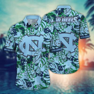 NCAA North Carolina Tar Heels Hawaiian Shirt Practical Beach Gift For Great Dad