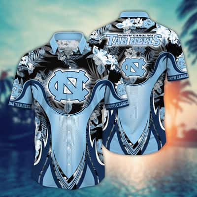 NCAA North Carolina Tar Heels Hawaiian Shirt Summer Vacation Cute Gift For Mom