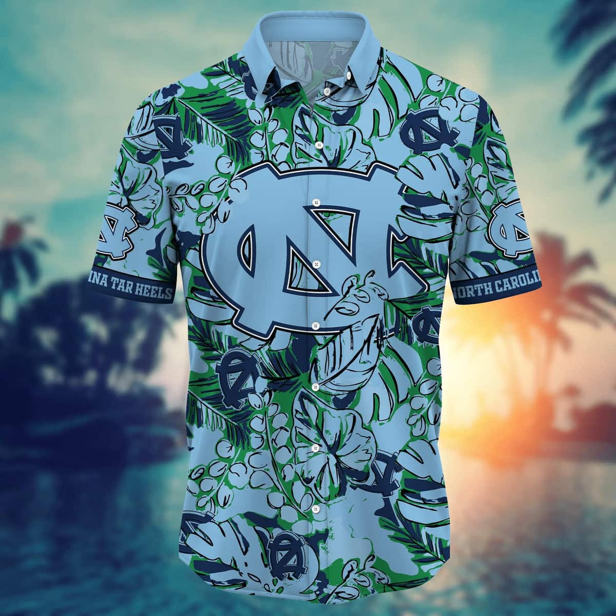 NCAA North Carolina Tar Heels Hawaiian Shirt Trendy Summer Gift For Great Daughter