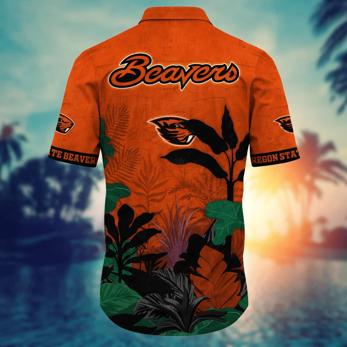 Personalized Palm Tree Sunset Baseball NY Yankees Hawaiian Shirt