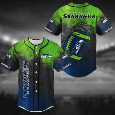 Awesome NFL Seattle Seahawks Baseball Jersey Gift For Best Friend