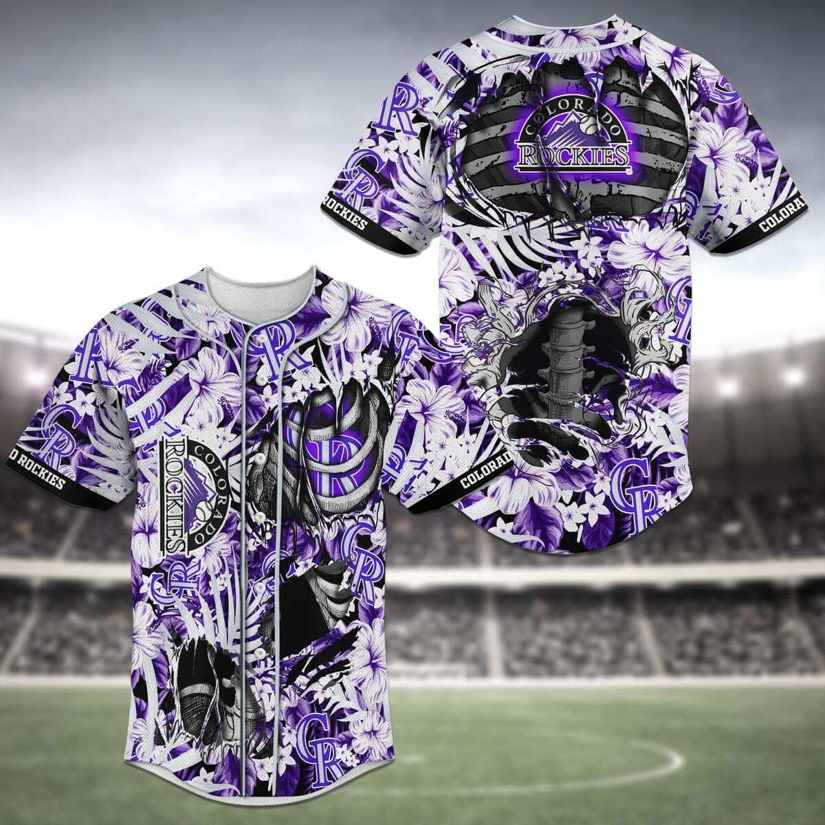 Colorado Rockies MLB Flower Hawaiian Shirt Impressive Gift For Real Fans -  Freedomdesign