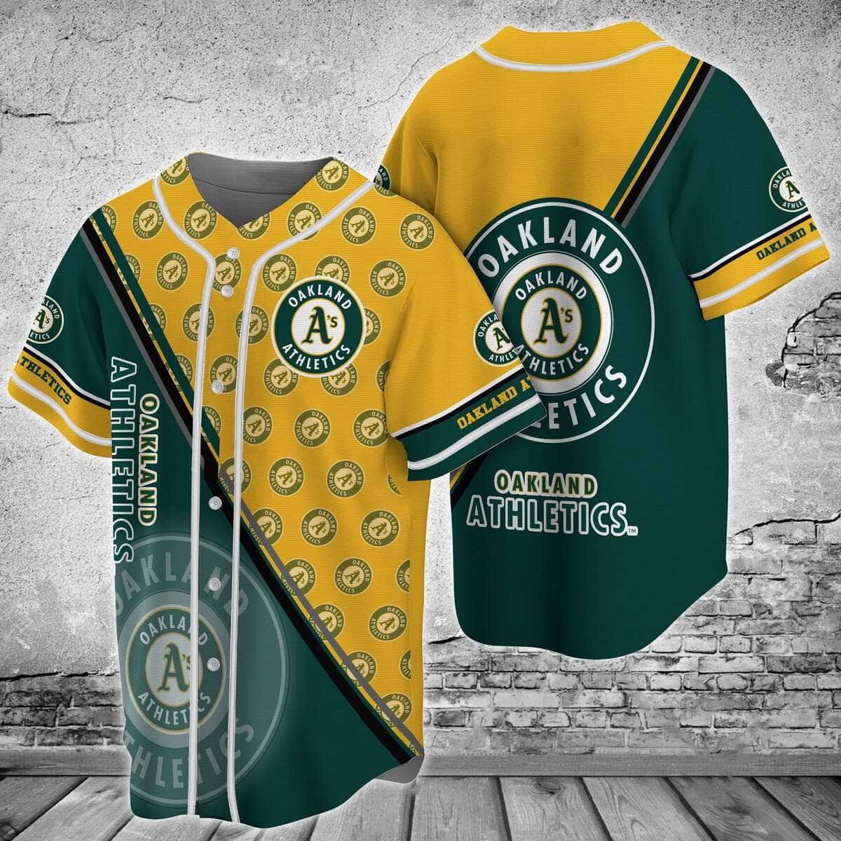 MLB Oakland Athletics Mix Jersey Custom Personalized Hoodie Shirt