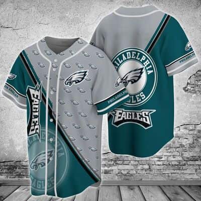 Awesome NFL Philadelphia Eagles Baseball Jersey Gift For Dad Who Wants Nothing