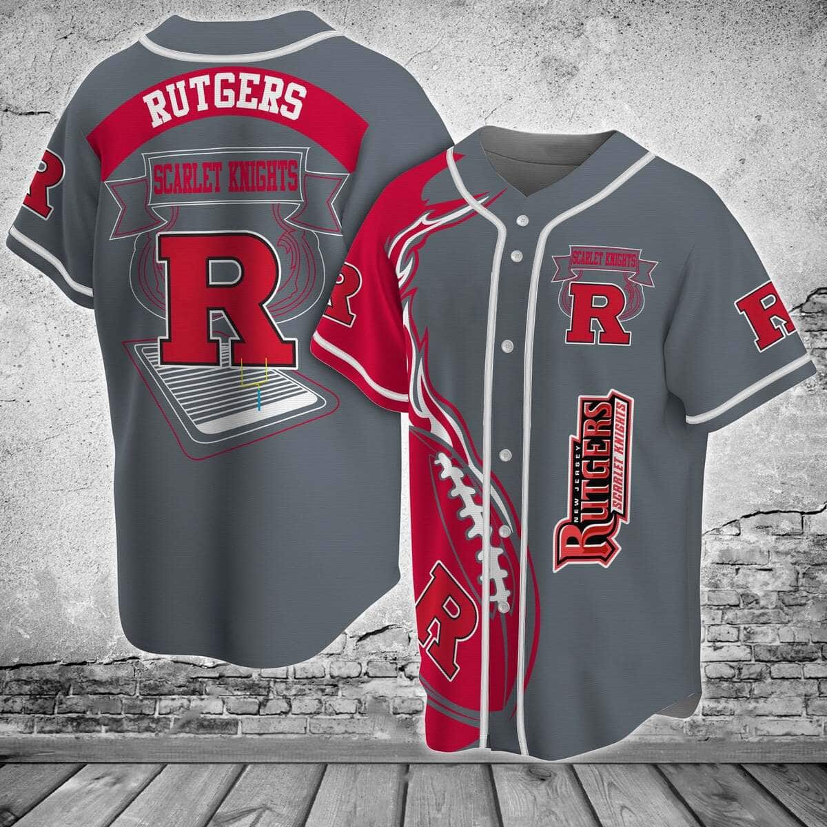 Classic Rutgers Scarlet Knights Baseball Jersey Gift For Best Friends