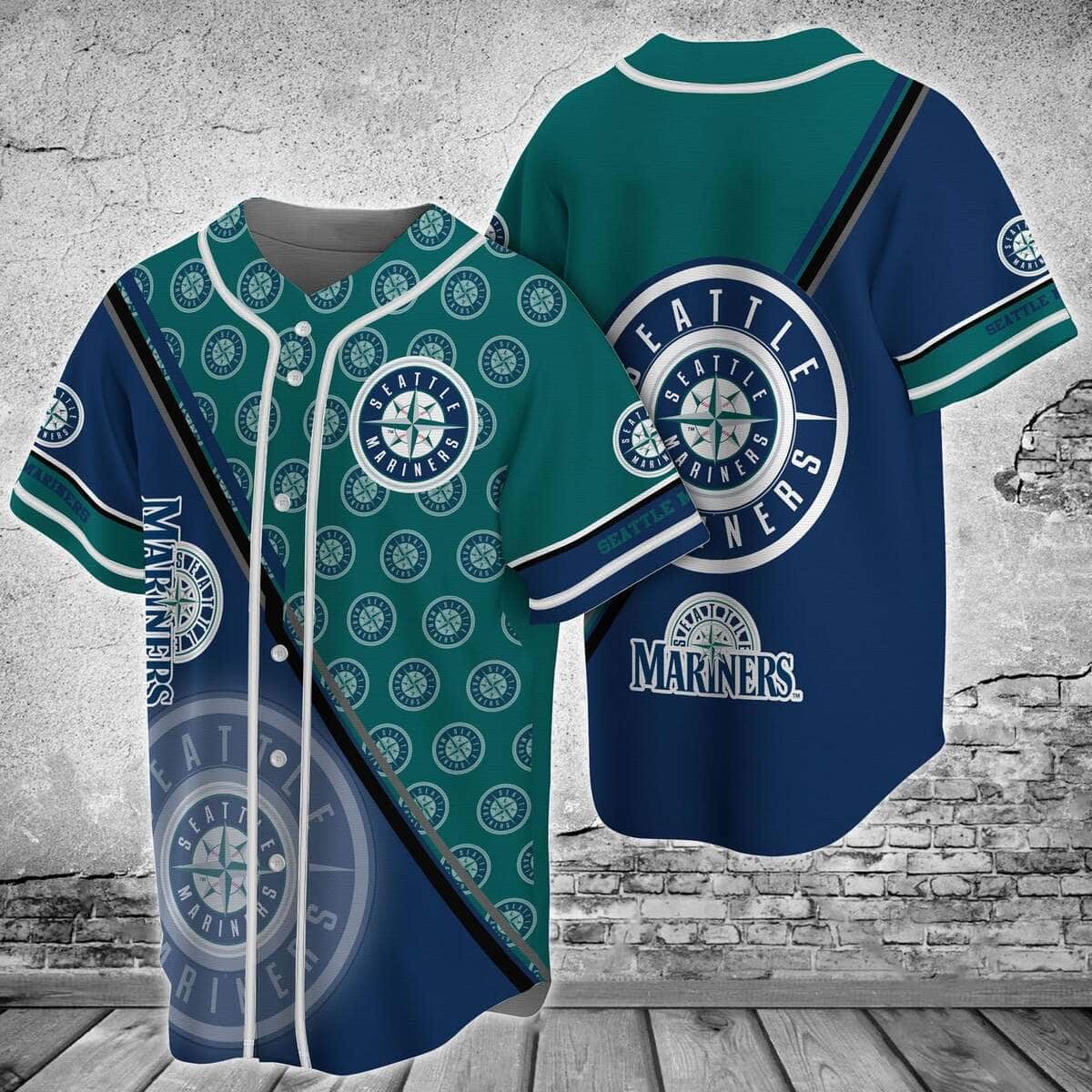 Awesome MLB Seattle Mariners Baseball Jersey Gift For Cool Dad