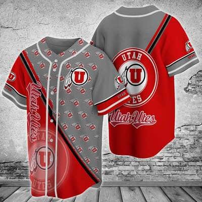 Awesome NFL Utah Utes Baseball Jersey Logo Team Gift For Friends