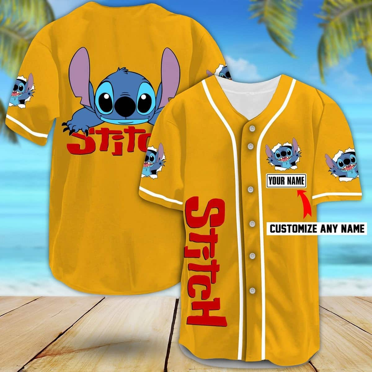 Get Your Seattle Mariners Lilo & Stitch Baseball Jersey - Royal