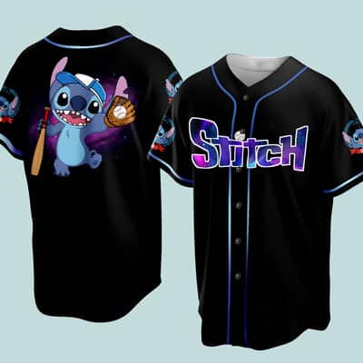 Stylish Lilo And Stitch Baseball Jersey Birthday Gift For Sister