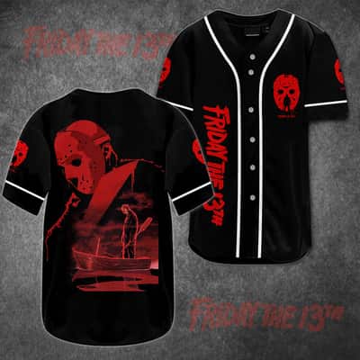 Halloween Jason Voorhees Baseball Jersey Scary Movie Gift For Brother