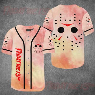 Colorful Jason Voorhees Baseball Jersey Serial Killer Gift For Family