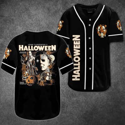 Halloween Michael Myers Baseball Jersey John Carpenter's Gift For Best Friend