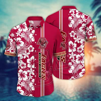 NCAA Boston College Eagles Hawaiian Shirt Aloha Summer Gift For Stepdad