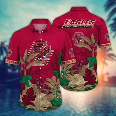 NCAA Boston College Eagles Hawaiian Shirt Practical Beach Gift For Best Friend