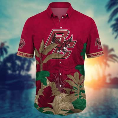 NCAA Boston College Eagles Hawaiian Shirt Practical Beach Gift For Best Friend
