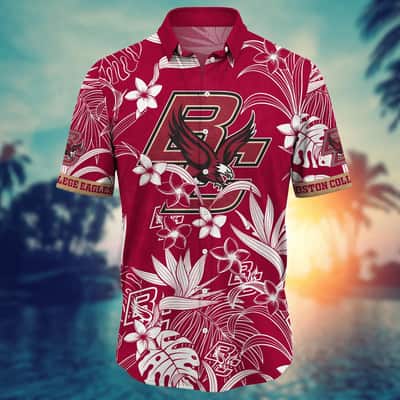 Boston College Eagles NCAA Hawaiian Shirt Long Days Aloha Shirt - Trendy  Aloha