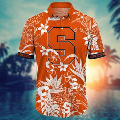 NCAA Syracuse Orange Hawaiian Shirt Aloha Forest Cool Gift For Friend