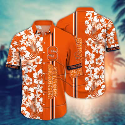 Awesome Aloha NCAA Syracuse Orange Hawaiian Shirt Trendy Summer Gift