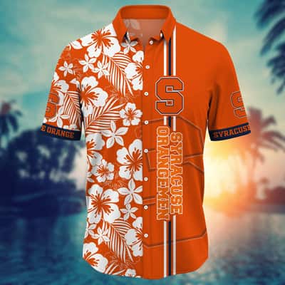 Awesome Aloha NCAA Syracuse Orange Hawaiian Shirt Trendy Summer Gift