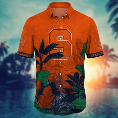 Tropical Nature NCAA Syracuse Orange Hawaiian Shirt Summer Holiday Gift