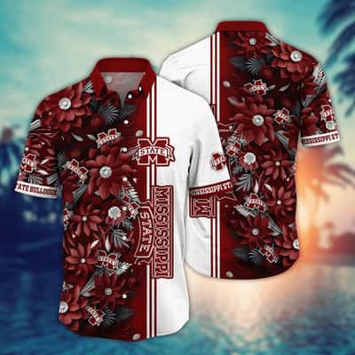 Classic Aloha NCAA Mississippi State Bulldogs Hawaiian Shirt Beach Gift For Friend