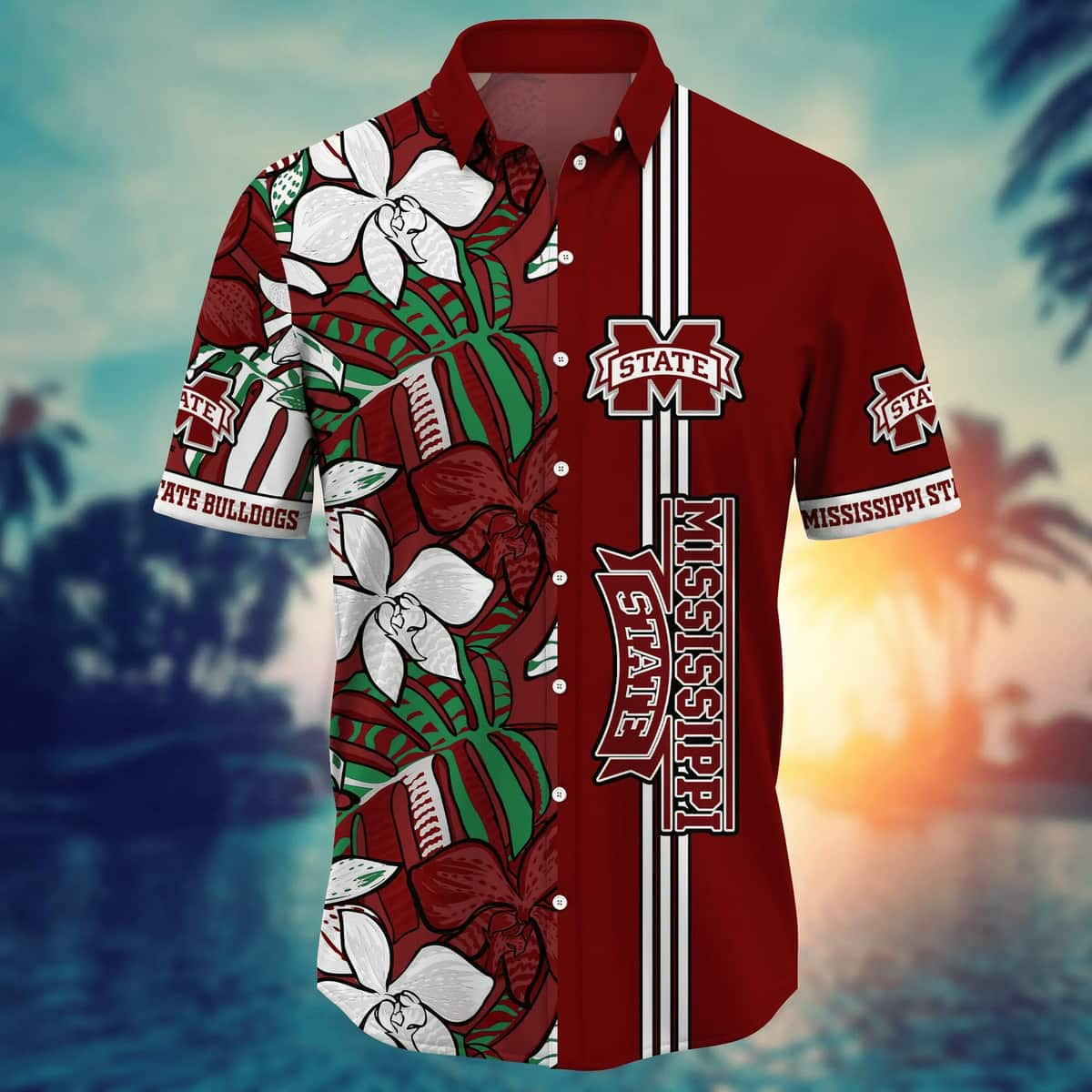 NCAA Miami Hurricanes Flower Cheap Hawaiian Shirt 3D Shirt, Miami Hurricanes  Football Gifts - T-shirts Low Price