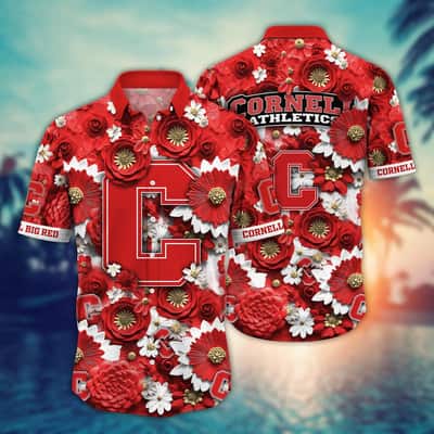 Colorful Aloha NCAA Cornell Big Red Hawaiian Shirt Trendy Summer Gift