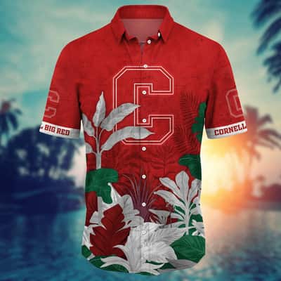 Basic Aloha NCAA Cornell Big Red Hawaiian Shirt Summer Gift For Friends