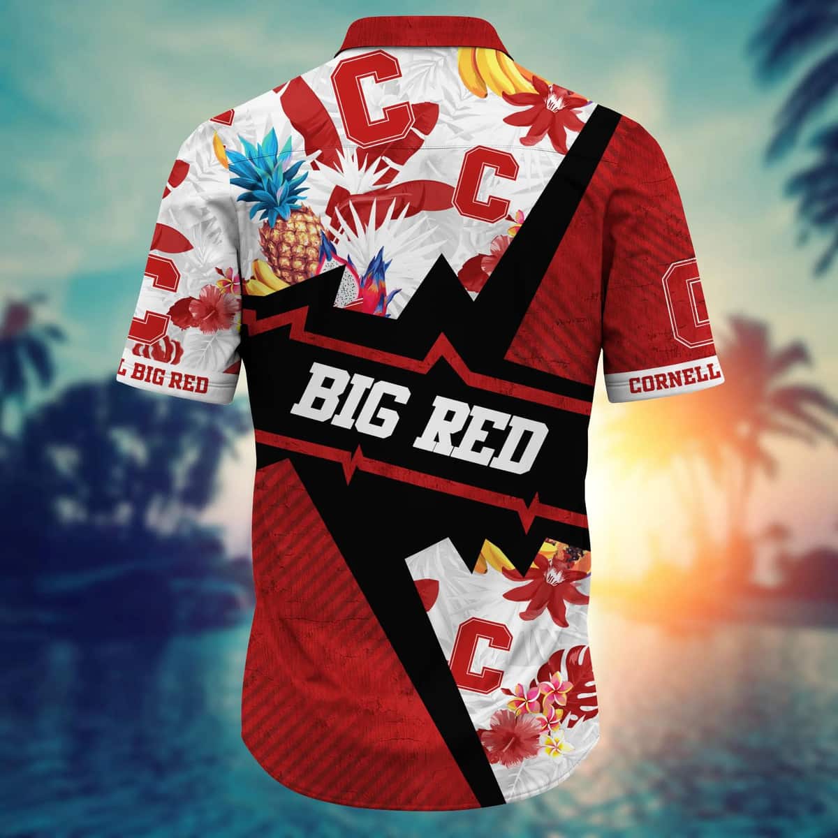Summer Aloha NCAA Cornell Big Red Hawaiian Shirt Gift For Best Friend