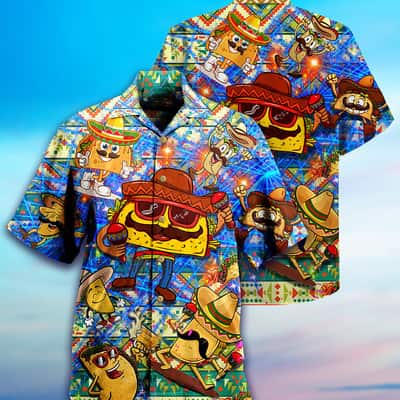 Food Let's Taco Bout How Awesome You Are Funny Hawaiian Shirt Gift For Dad