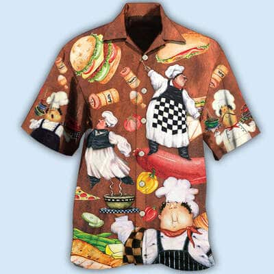 Cool Style Funny Hawaiian Shirt Chef Gift For Mom