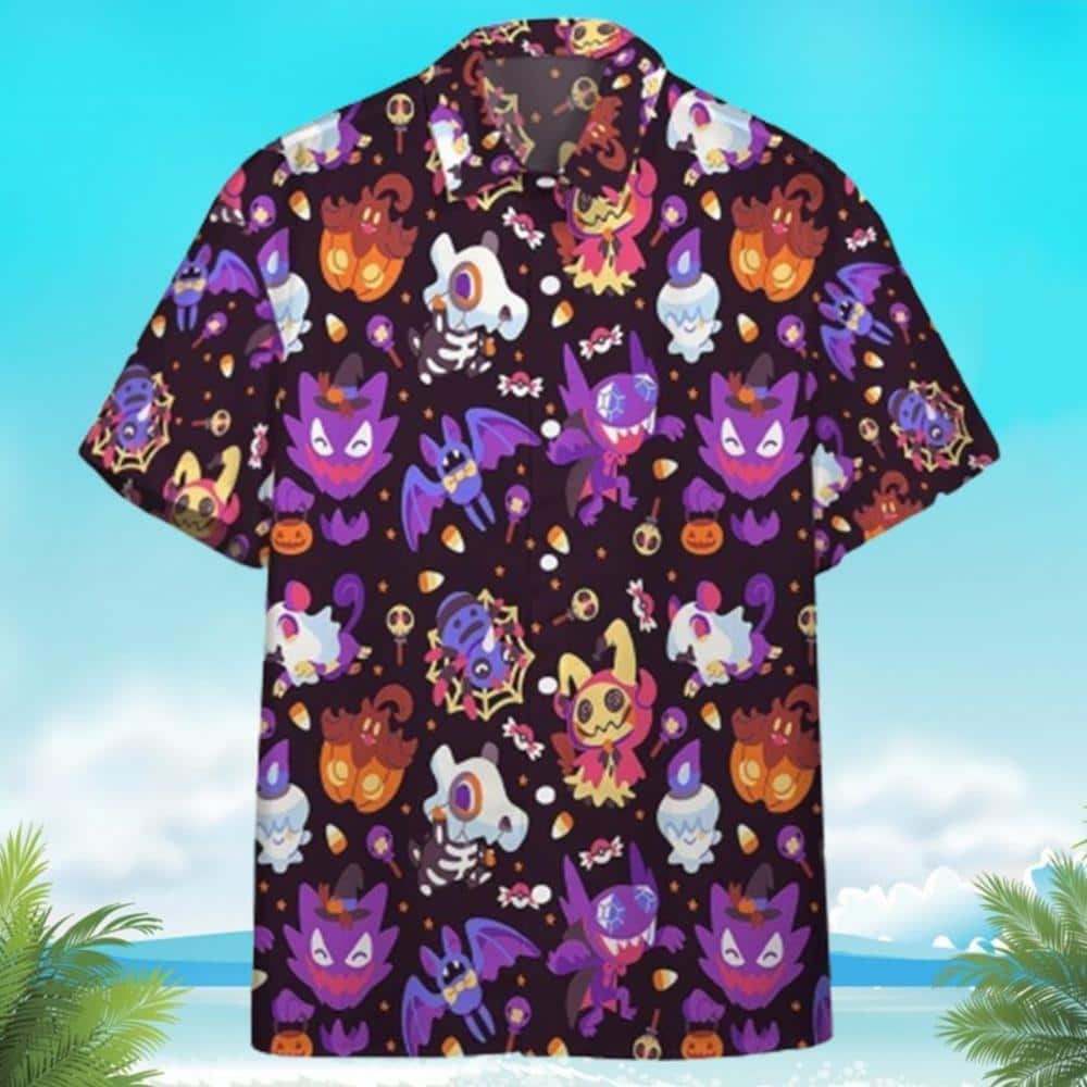 Poison Type Pokemon Hawaiian Shirt Best Gift For Summer Holiday