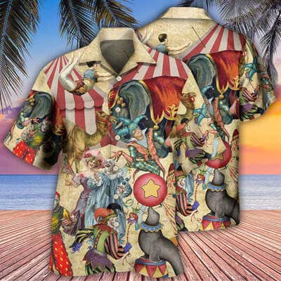 Circus Warning It's A Circus Here Today With Funny Hawaiian Shirt Style