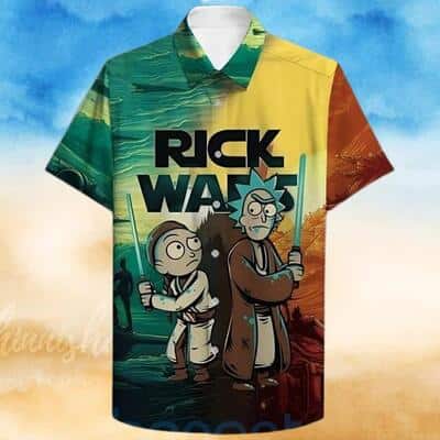 Aloha Rick And Morty Hawaiian Shirt Cool Beach Gift For Friend