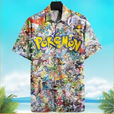 All Pocket Monsters Pokemon Hawaiian Shirt Birthday Gift For Summer Lovers
