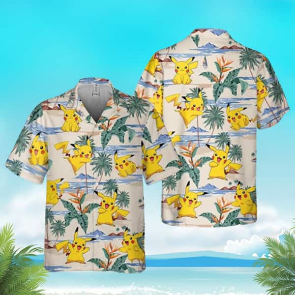 Vintage Aloha Pokemon Hawaiian Shirt Gift For Him