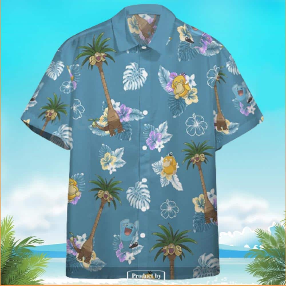 Summer Aloha Pokemon Hawaiian Shirt Beach Gift For Son