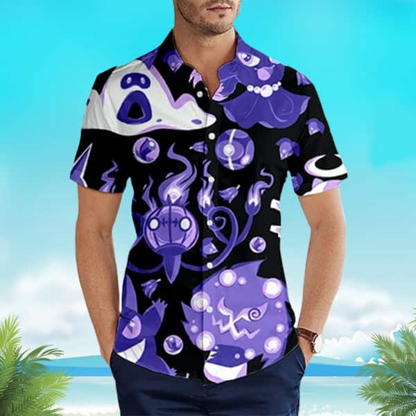 Summer Aloha Pokemon Hawaiian Shirt Beach Gift For Her