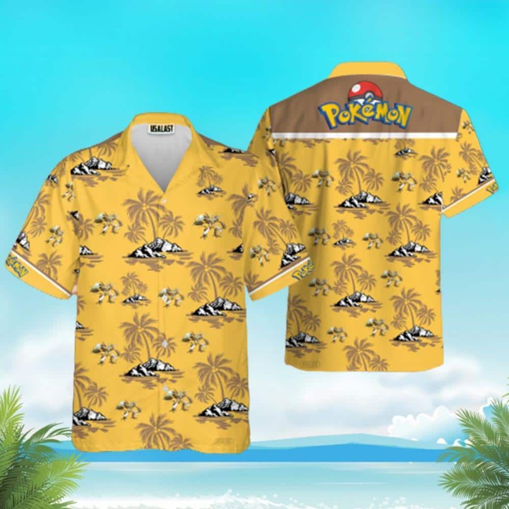 Cool Pokemon Hawaiian Shirt Beach Gift For Alakazam Fans