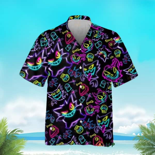 Cool Pokemon Hawaiian Shirt Gift For Daughter From Dad