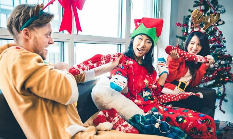 Millennial Christmas party