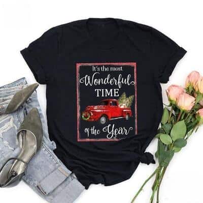 It’s The Most Wonderful Time Of The Year T-Shirt Christmas Truck