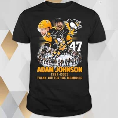 Adam Johnson 1994 – 2023 Thank You For The Memories T-Shirt